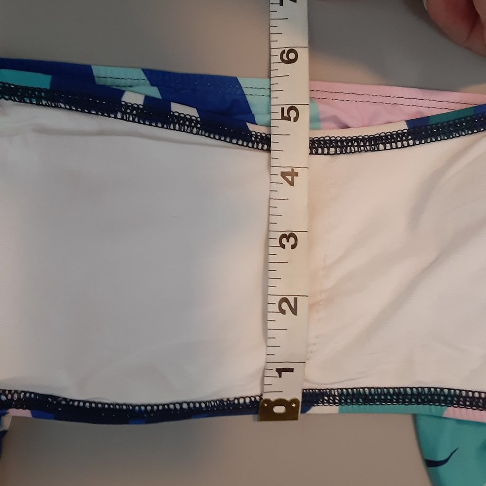 Splendid Women's Standard Square Neck Bandeau Swimsuit Bikini Top - Picture 7 of 11